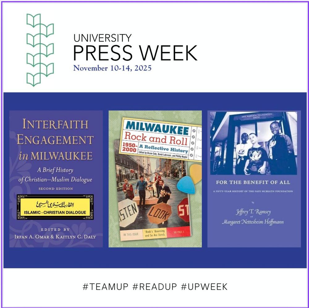 Cover images of three books from the regional studies series featuring Milwaukee