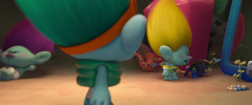 While walking away, young Clay catches John Dory's attention, asking if he really has to wear flashy shiny underwear called the "funderdrawers".