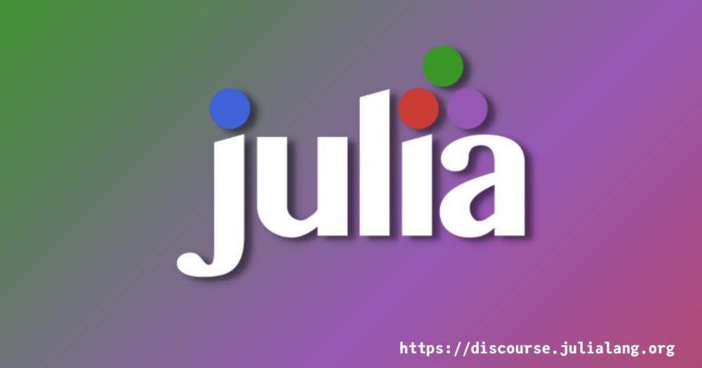 Julia User Group Trondheim: Monthly Meeting