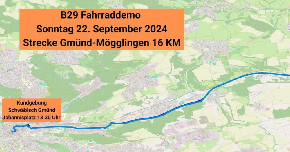 B29 am Sonntag für BUND-Demo gesperrt