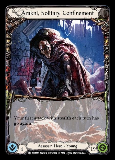Arakni, Solitary Confinement from Flesh and Blood TCG