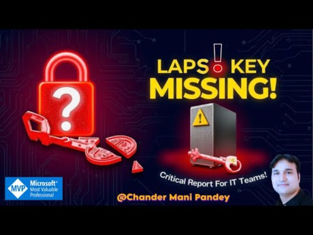 LAPS Password Not Stored in Intune | Generate Missing LAPS Password Report