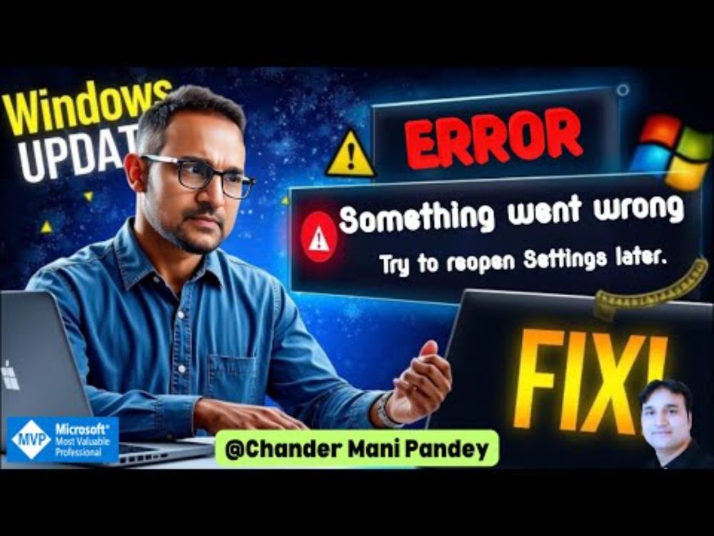 Fix "Something Went Wrong – Try to Reopen Settings Later" | Intune Windows Feature Update Error
