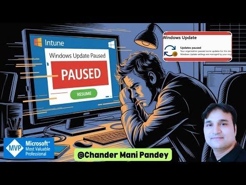 Intune Update Ring Stuck on Pause ? | How to Resume Windows Updates !