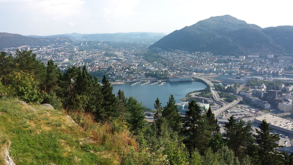 Bergen city