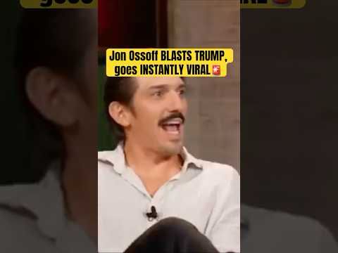 Jon Ossoff EXPOSES Trump, GOES VIRAL!