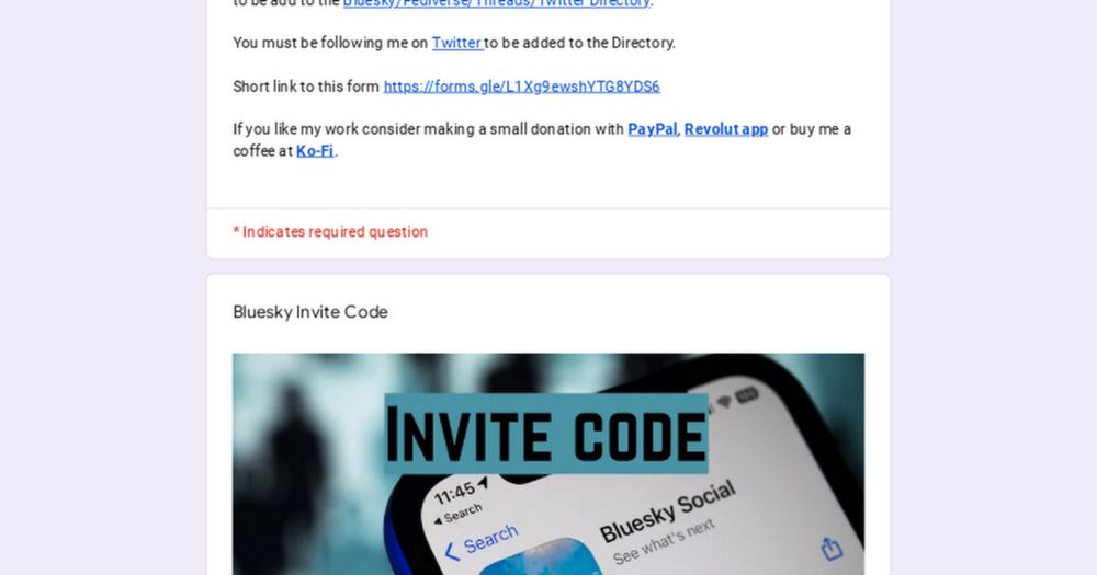 SydesJokes Bluesky Waiting List and/or Invite Code Donation