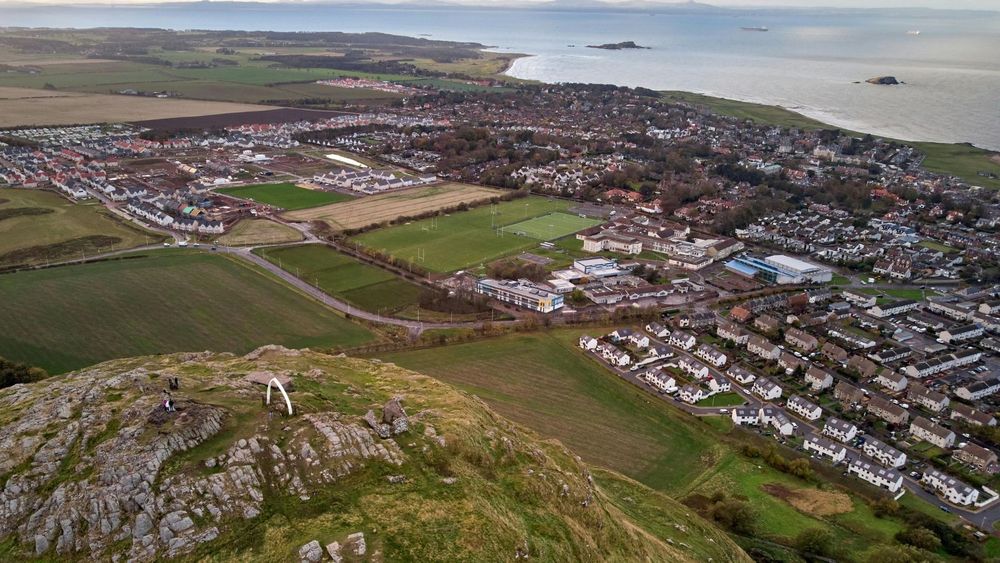 Aerial view of North Berwick Suburbs. Credit Valentine Kulikov, Pexels
