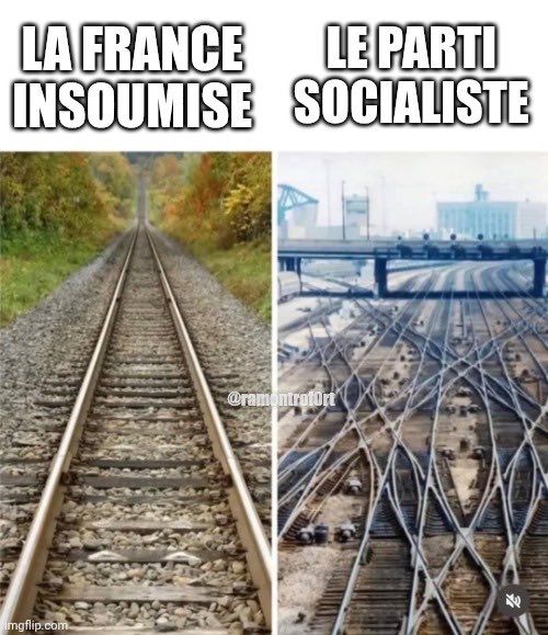 La FI c'est une ligne droite, le PS c'est du n'importe quoi.