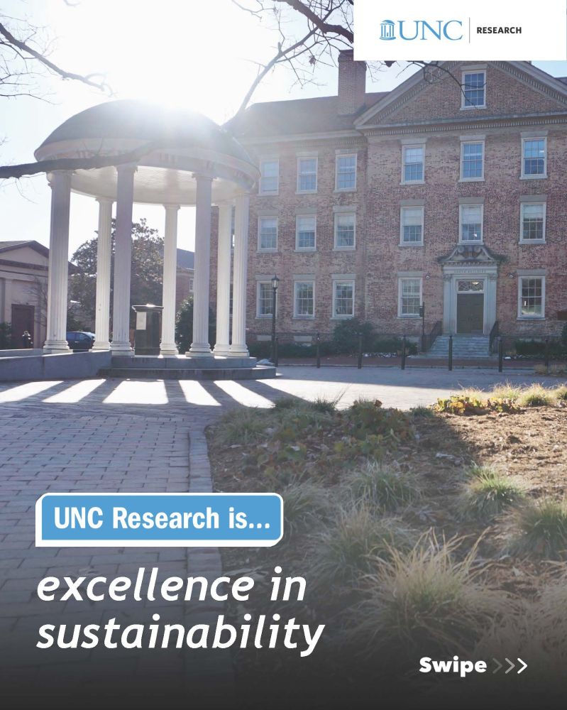 UNC Research is excellence in sustainability.