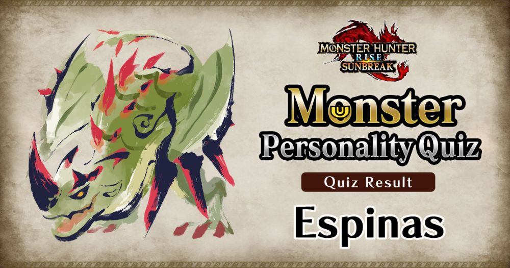 MONSTER HUNTER RISE: SUNBREAK: Monster Personality Quiz | CAPCOM