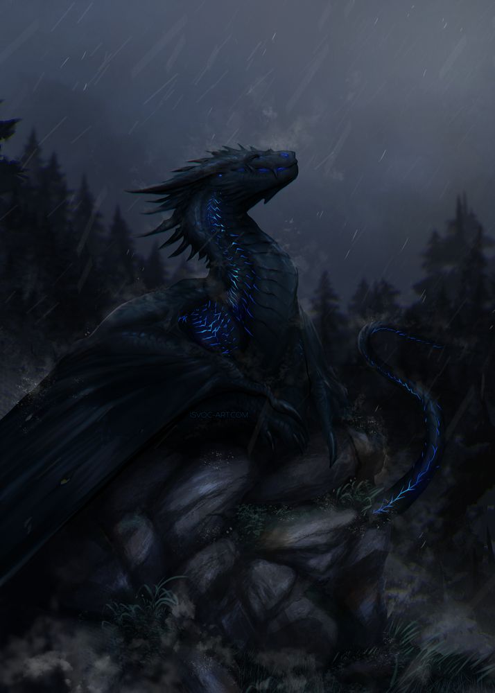 Art of a mythological_creature by isvoc. Sourced from e926.net