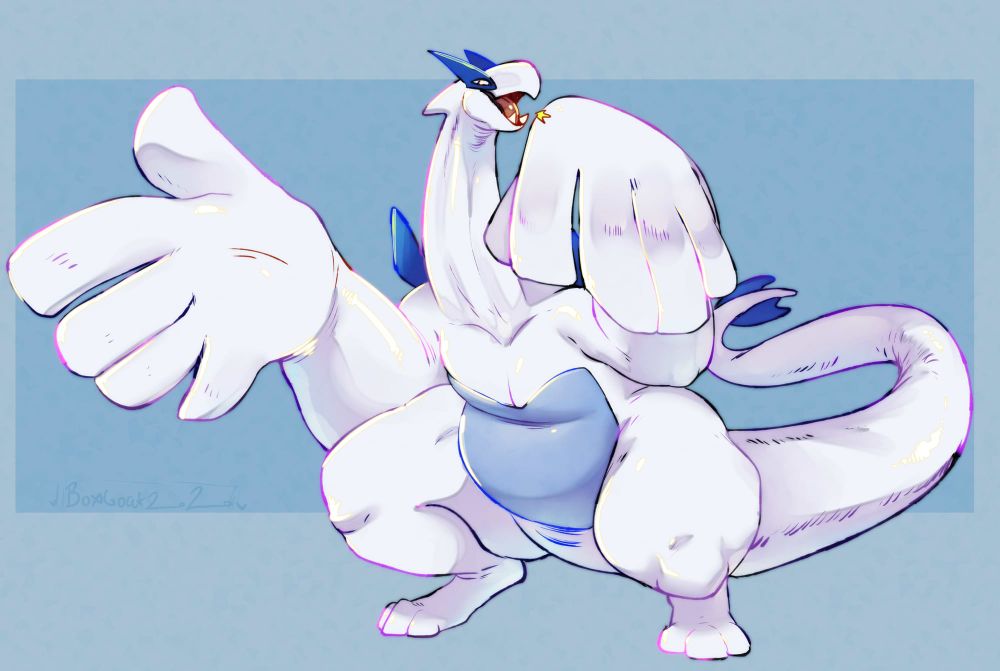 Art of a generation_2_pokemon by boxgoat. Sourced from e926.net