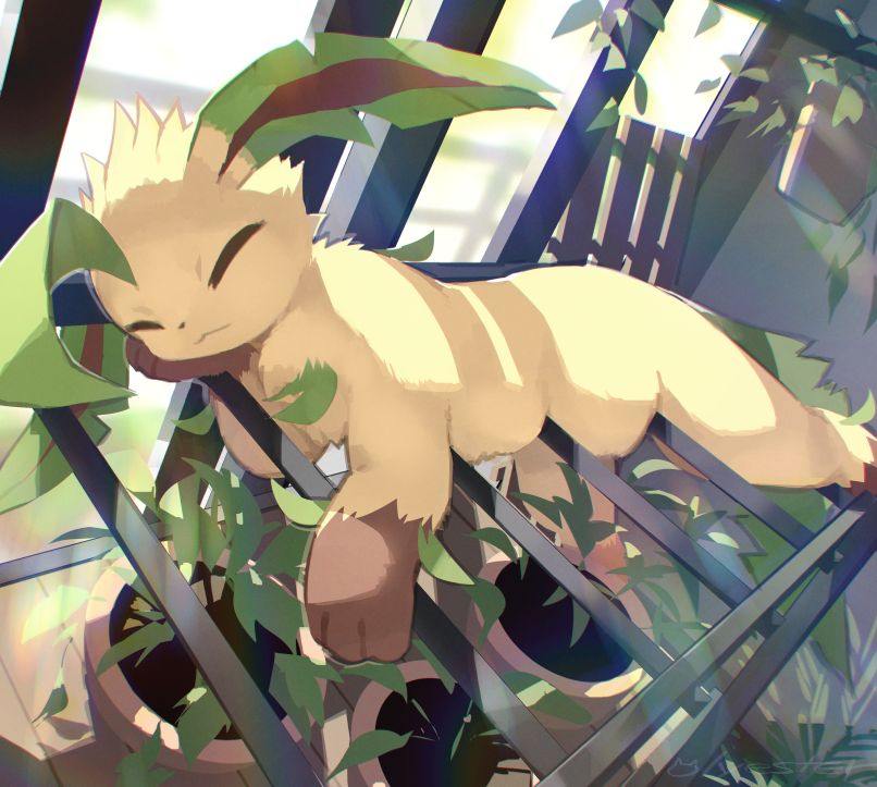 Art of a generation_4_pokemon by nagasaki_wonderful_polyester. Sourced from e926.net