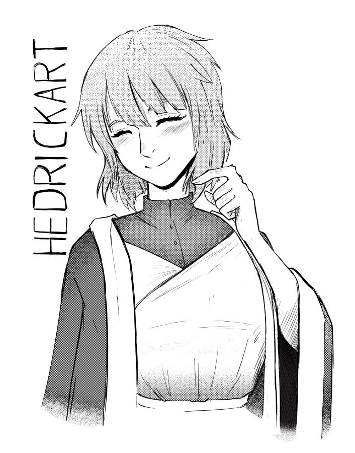 Falin from dungeon Meshi, smiling 