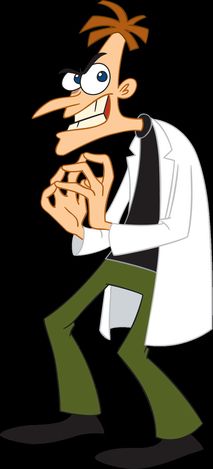 Dr. Heinz Doofenshmirtz from Phineas and Ferb.