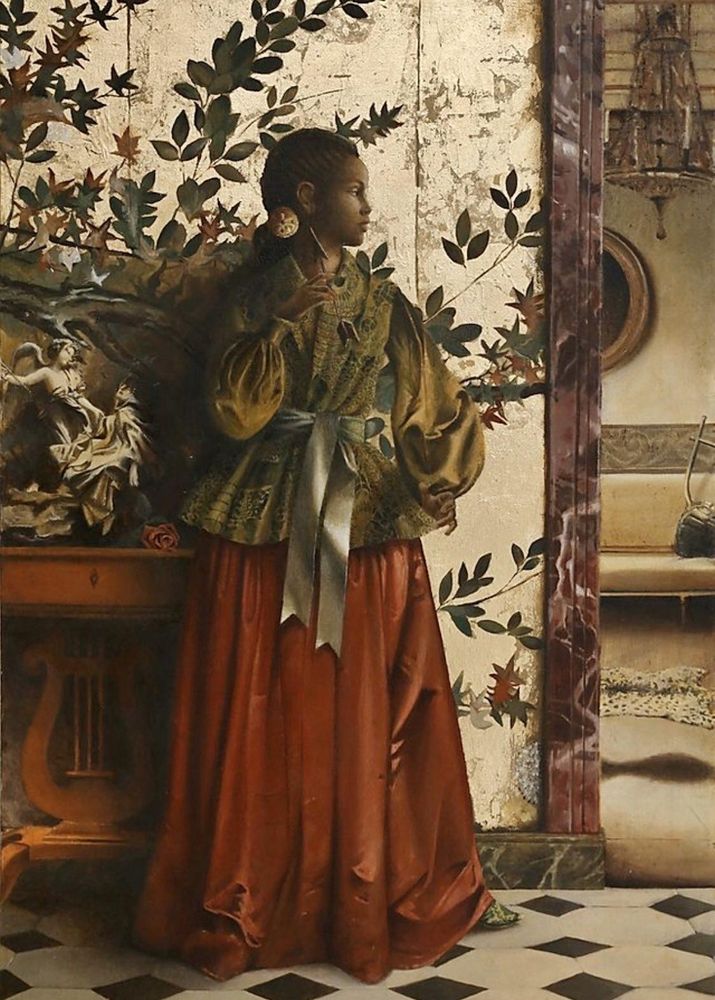 Daphane, 2015, Elizabeth Colomba #oilpaintings #art