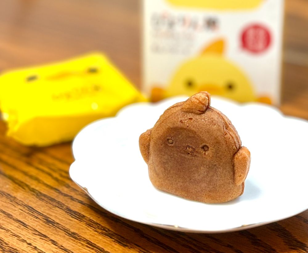 名古屋限定ぴよりんの人形焼「ぴよりん焼」あんバター味