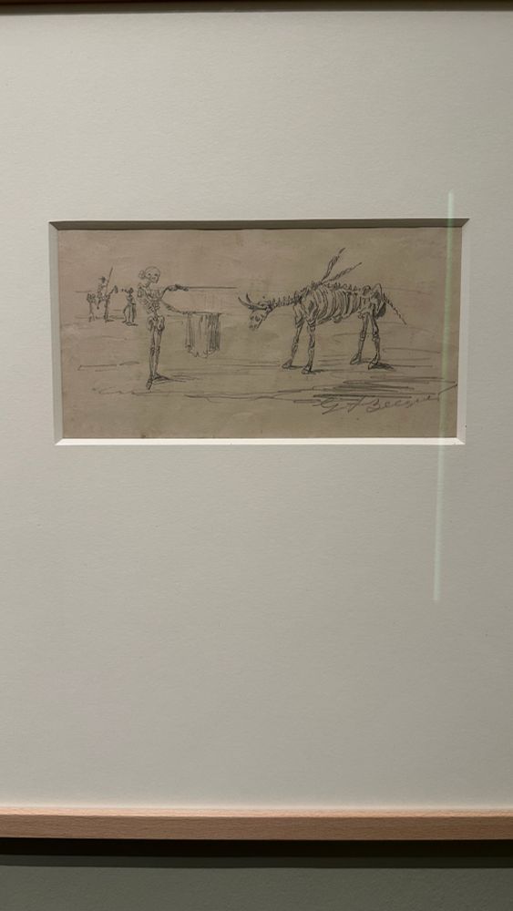 Dibujo original de Gustavo Adolfo Bécquer