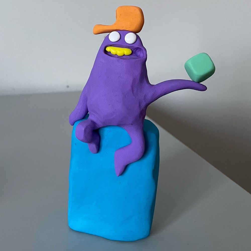 Clayfigure plasticine clay