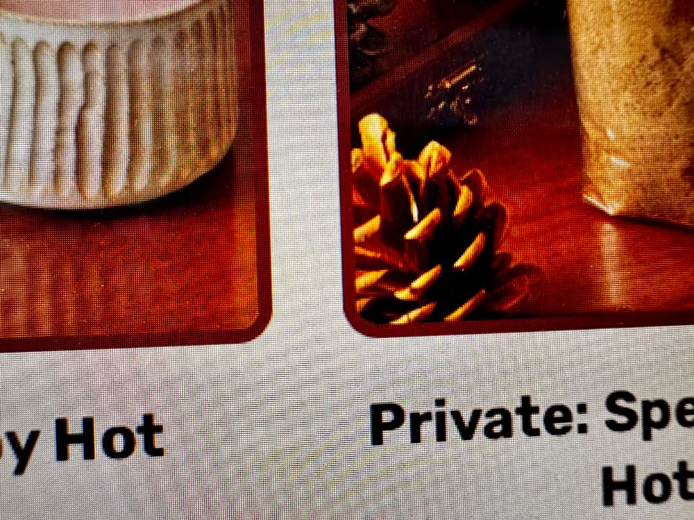 Close up on a laptop screen revealing hidden products being added.