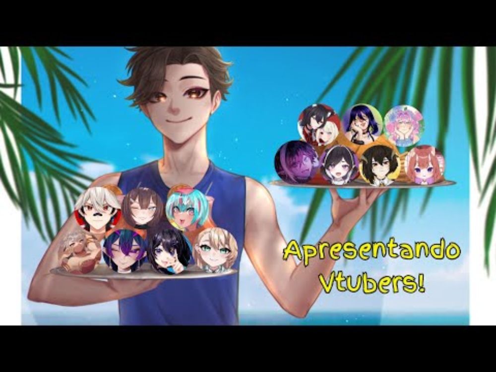 Divulgando TODA a comunidade vtuber Brasileira!!