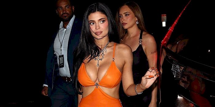 kylie jenner in a sexy dress