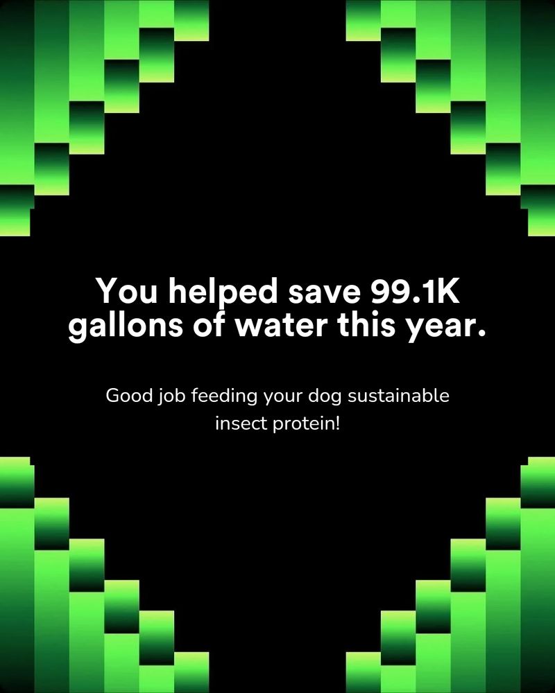 You helped save 99.1k gallons of water this year. 