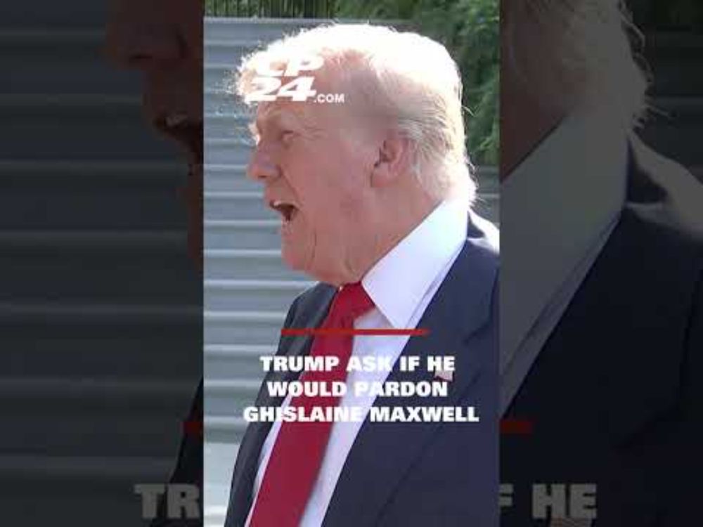 Trump ask if he would pardon Ghislaine Maxwell