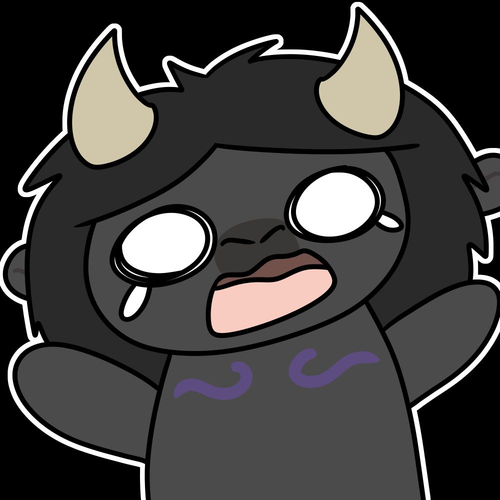 Cartoony shocked cow 