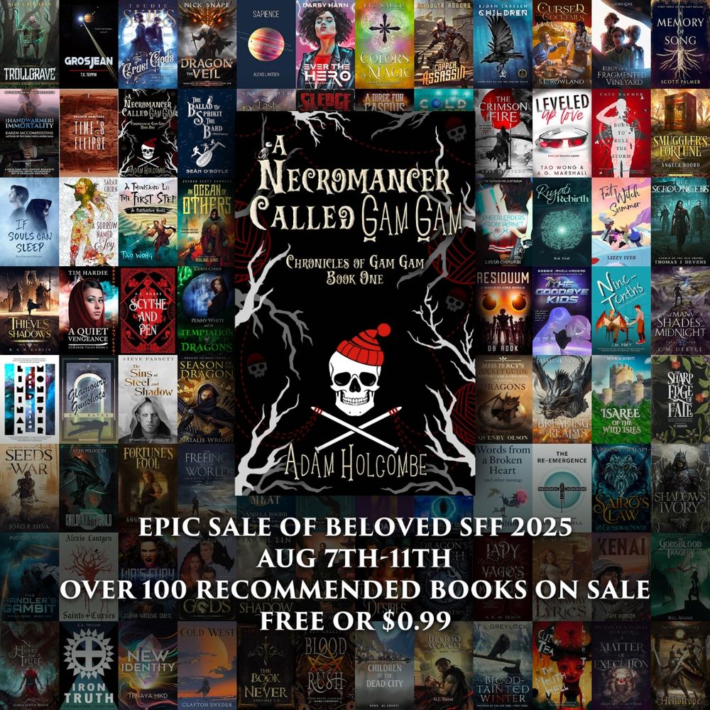 Epic sale of Beloved SFF 2025
Aug 7th-11th
Over 100 recommended books on sale
Free or $0.99