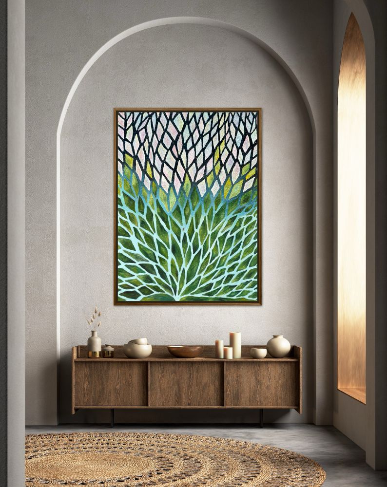 The Path
36x48in Mixed Media Painting made with sand, acrylic, and resin on canvas