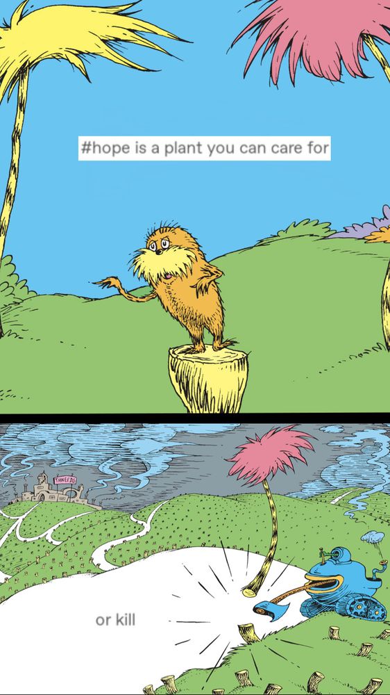 Hope is a plant you can care for or kill