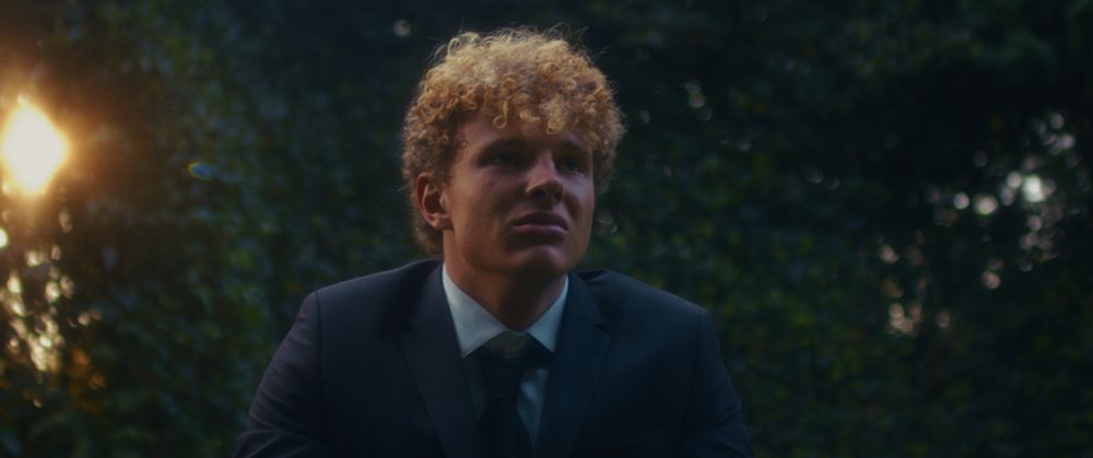 Still frame from the short feature film "Freier Fall".