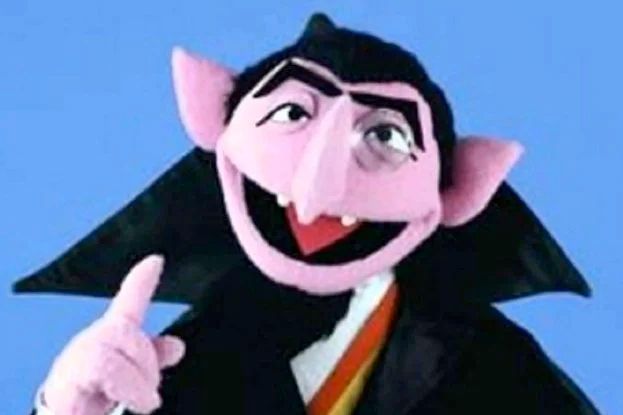 THE COUNT FROM SESAME STREET