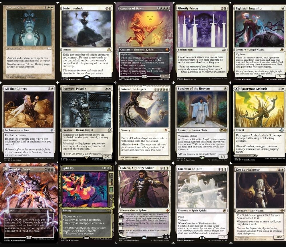 sample pack of White Seems Open a Mono W Cube by Joe Chaney 