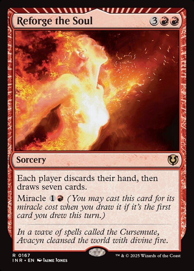 Magic the Gathering card Reforge the Soul