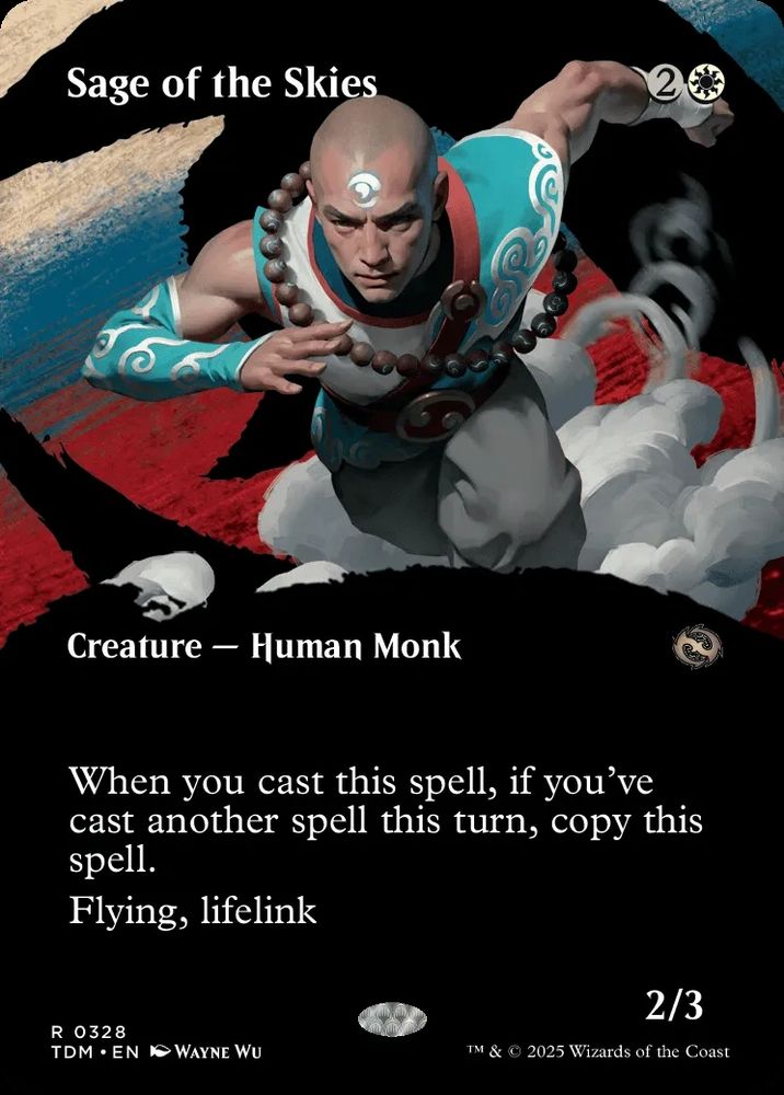 Magic the Gathering card Sage of the Skies