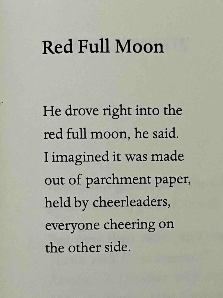 "Red Full Moon" by Angie Mazakis.