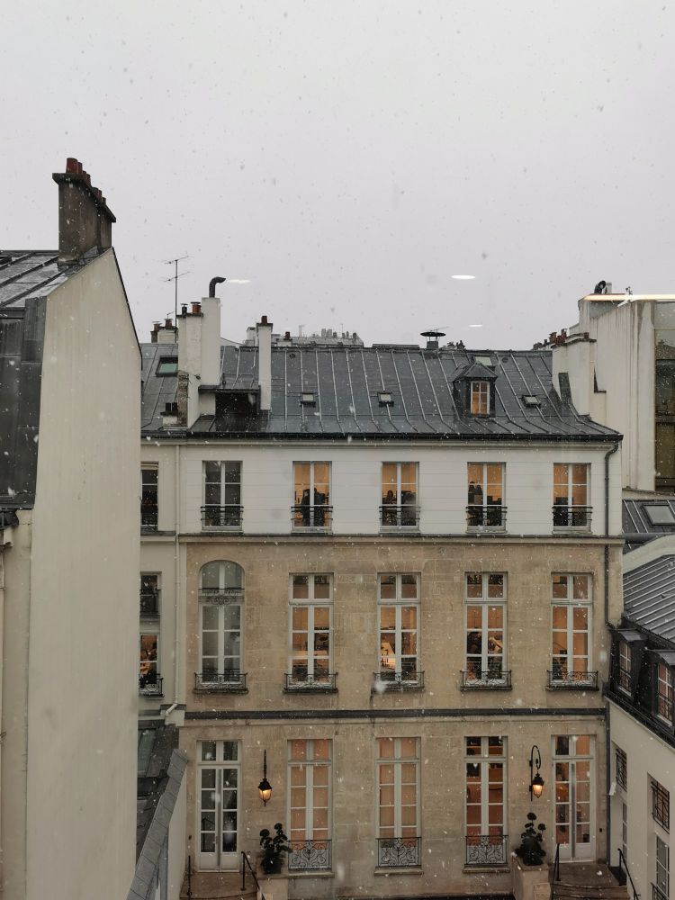 Neige à Paris 