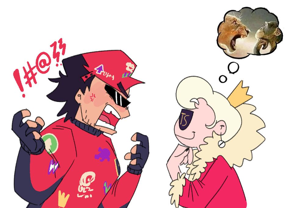 barnes yelling at sports king who thinks of the smug monkey meme