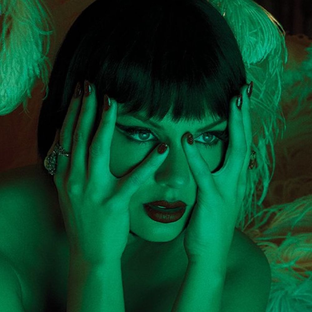 Taylor swift for The Life of a Showgirl
