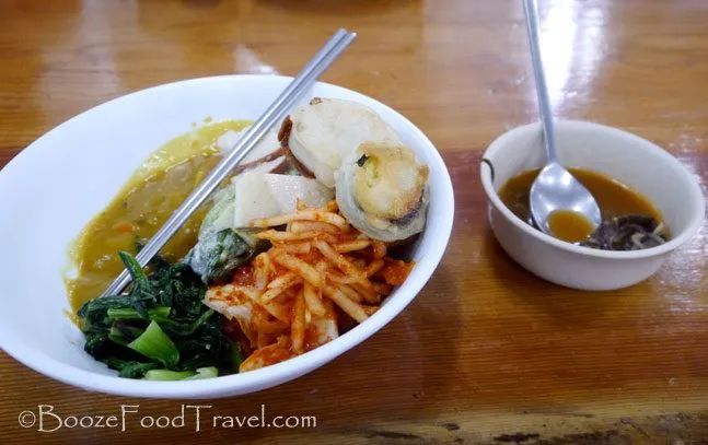 meal at woljeongsa
