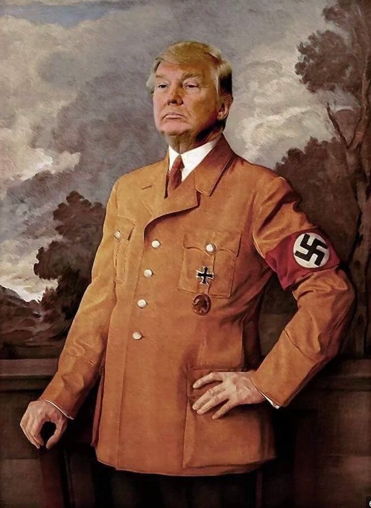Trump is building a personal army, which will be eerily similar to Hitler's Brownshirts. However, America is still fast asleep.