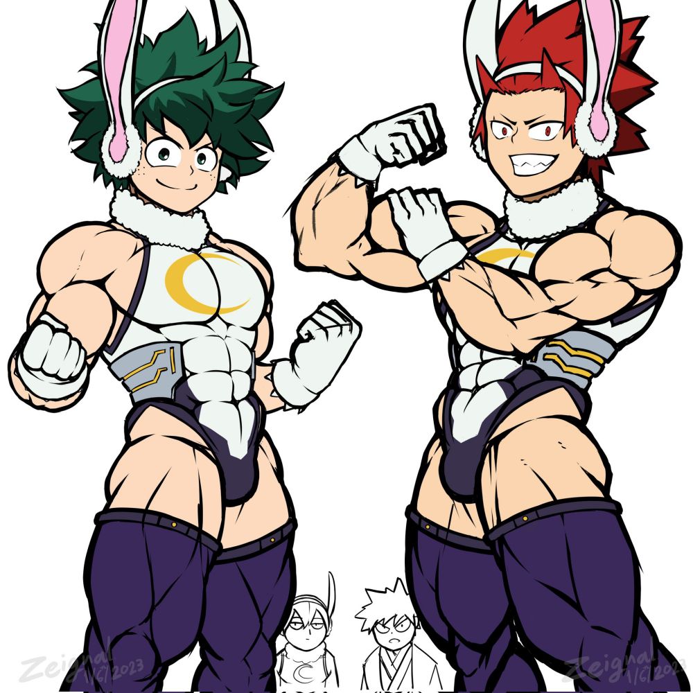 MHA New Year 2022 fanart - 1