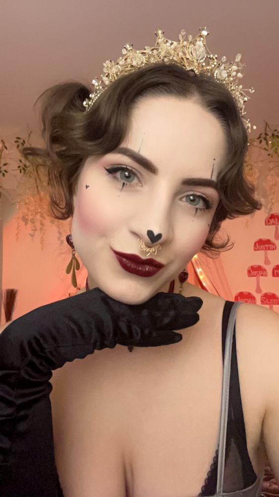 clown bday princess