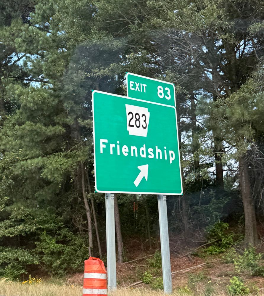 The power of Friendship, Arkansas!