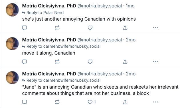 my snarky responses to 