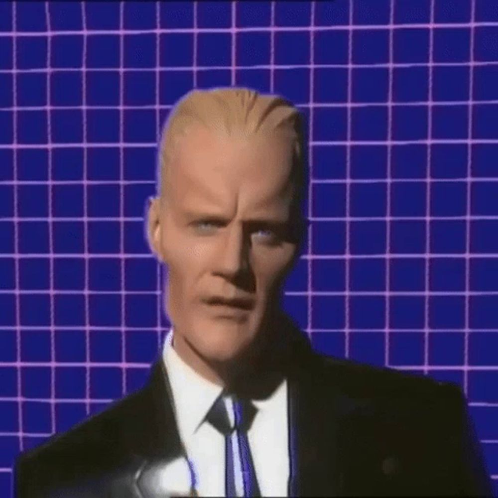 Max Headroom 80s GIF