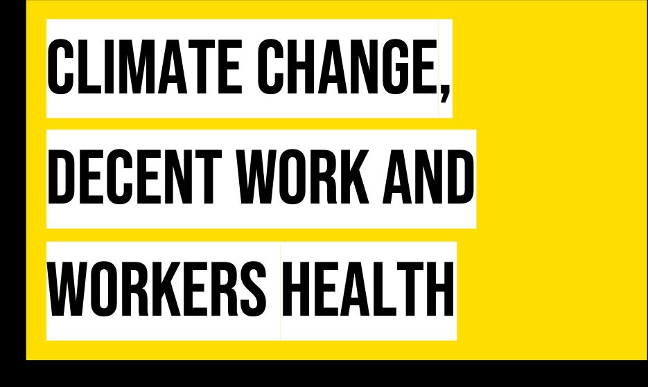 Project logo: Climate Change, Decent Work and Workers Health: Vulnerabilities and Response in Brazilian Agriculture